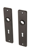 Door handle backplates